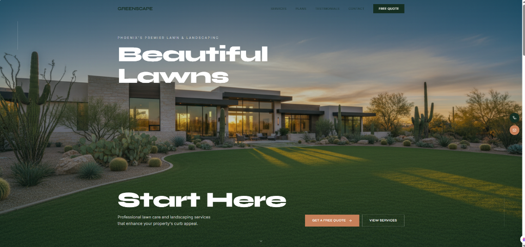 Greenscape Landscaping screenshot